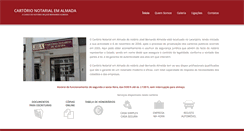 Desktop Screenshot of cartorioalmada.org